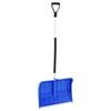 vidaXL Snow Shovel Blue 145 cm Aluminium