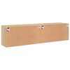 vidaXL TV Cabinets Wall-mounted 2 pcs Sonoma Oak 80x30x41 cm