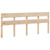 vidaXL Bed Frame without Mattress 200x200 cm Solid Wood Pine
