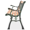 vidaXL Garden Bench 122 cm Wood