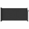 vidaXL Retractable Side Awning Black 100x500 cm