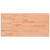 vidaXL Desk Top 115x55x2,5 cm Solid Wood Beech