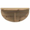 vidaXL Wall Shelf Artisan Oak 48 x 24 x 24 cm Engineered Wood