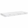vidaXL Wall Shelf 2 pcs White Marble 60 x 23.5 x 4 cm Engineered Wood