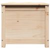 vidaXL Storage Box 110x50x45.5 cm Solid Wood Pine