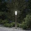 vidaXL Bollard Light 80 cm Stainless Steel IP44