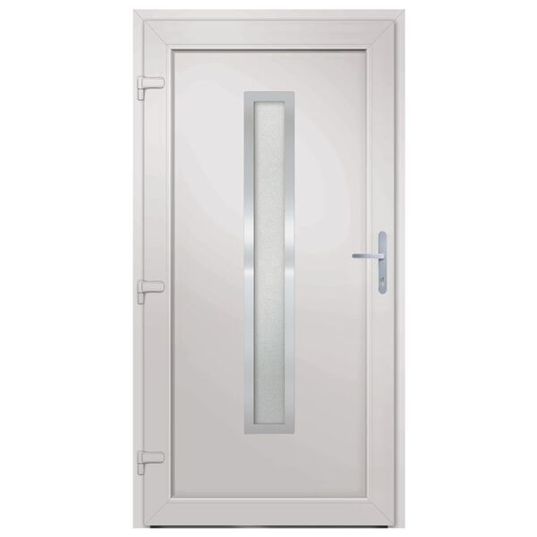 vidaXL Front Door Anthracite 98x200 cm PVC