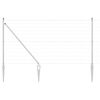 vidaXL Welded Wire Fence with Spikes 25 x 1.2 m (W x H)
