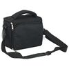 vidaXL Camera Bag with Waterproof Cover Black Oxford Fabric