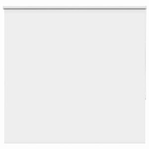 vidaXL Roller Blind Blackout White 145x150 cm Fabric Width 141.6 cm Polyester