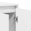 vidaXL Sideboard White 135 x 41 x 75 cm Engineered Wood
