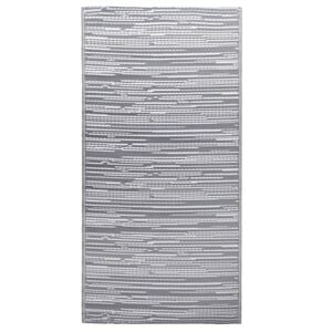 vidaXL Outdoor Carpet ARAKIL Grey 120x180 cm PP