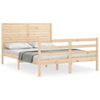 vidaXL Bed Frame without Mattress 120x200 cm Solid Wood