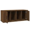 vidaXL TV Cabinet Brown Oak 100x35x40 cm Engineered Wood