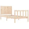 vidaXL Bed Frame without Mattress 100x200 cm Solid Wood Pine