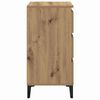 vidaXL Bedside Cabinet Artisan Oak 45 x 35 x 44 cm Engineered Wood