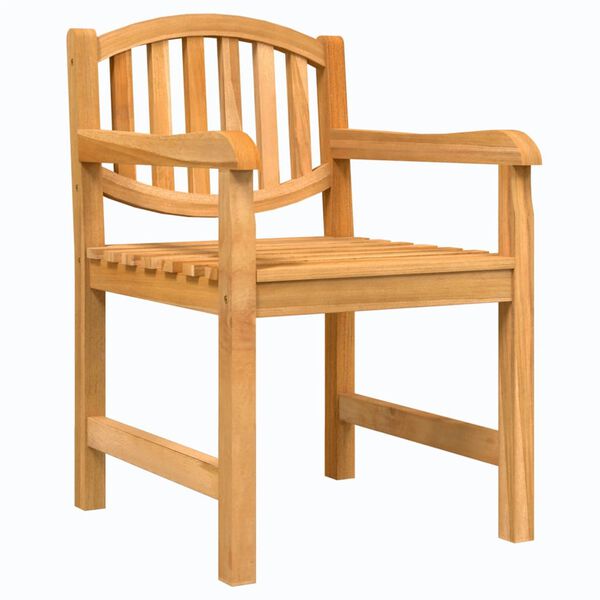 vidaXL Garden Chairs 2 pcs 58x59x88 cm Solid Wood Teak