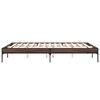 vidaXL Bed Frame without Mattress Brown Oak 160x200 cm