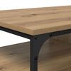 vidaXL Coffee Table Artisan Oak 100 x 50 x 45 cm Engineered Wood