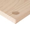 vidaXL Desk Top 110x55x2.5 cm Solid Wood Pine