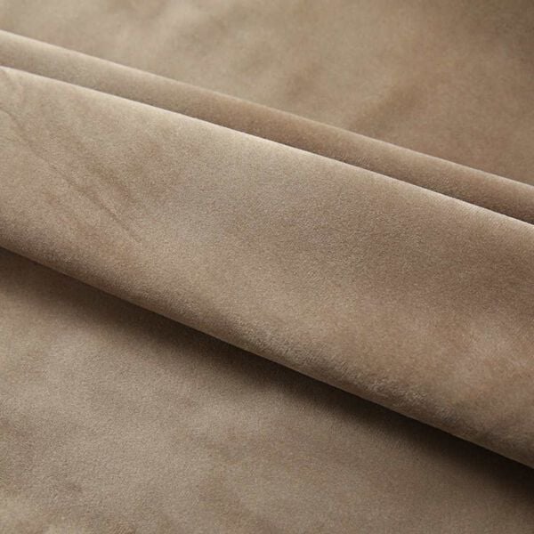 vidaXL Blackout Curtains 2 pcs with Hooks Velvet Beige 140x225 cm