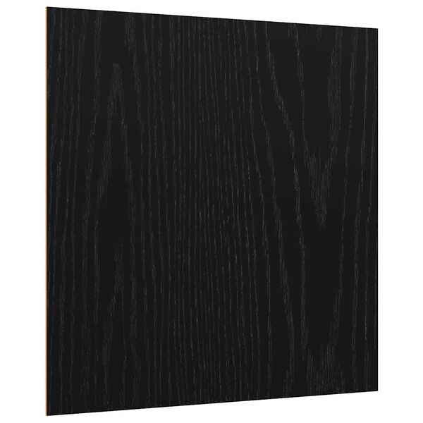 vidaXL Decor Panels 50 pcs Black Oak 30 x 30 x 0.27 cm Engineered Wood