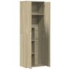 vidaXL Highboard Sonoma Oak 60x35x180 cm Engineered Wood