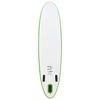 vidaXL Inflatable Stand Up Paddle Board Set Green and White