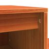 vidaXL Bedside Cabinet Wax brown 60 x 34 x 51 cm Solid pinewood