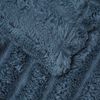 vidaXL Throw Blanket Navy Blue 270 x 240 cm Fleece