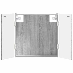 vidaXL Dartboard Cabinet ALKMAAR Grey Sonoma 52.5 x 10.5 x 53.5 cm