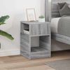 vidaXL End Table Grey Sonoma 30.5 x 30 x 45 cm Engineered Wood