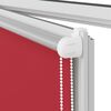 vidaXL Roller blind blackout 124.4x230 cm Fabric Width 120 cm red