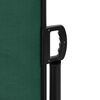 vidaXL Retractable Side Awning Dark Green 220x300 cm
