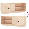 vidaXL TV Cabinet 105x34x40 cm Solid Wood Pine