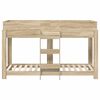 vidaXL Bunk Bed for Kids Sonoma Oak 80 x 190 cm Engineered Wood