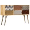 vidaXL Sideboard 120x30x75 cm Solid Mango Wood