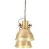 vidaXL Industrial Hanging Lamp 25 W Brass 109 cm E27