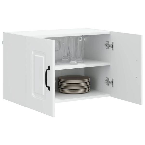 vidaXL Kitchen Cabinet with Storage Kalmar 2 pcs White 60 x 31 x 40 cm