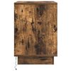 vidaXL Bedside Cabinet with Drawer 2 pcs Smoked Oak 50 x 34.5 x 50 cm
