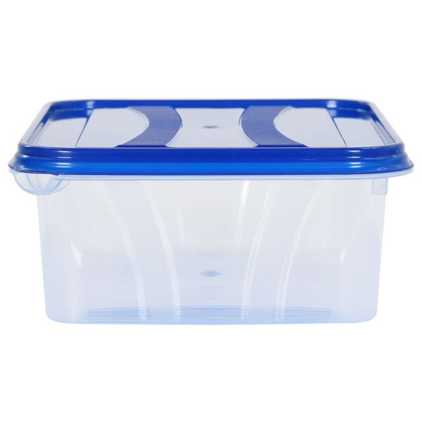 vidaXL Food Storage Containers with Lids 10 pcs PP