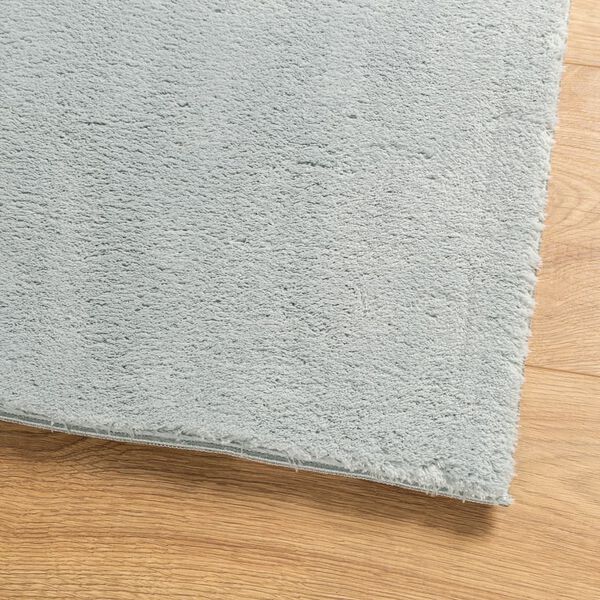 vidaXL Rug HUARTE Short Pile Soft and Washable Blue 80x150 cm