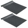 vidaXL Self-adhesive Furniture Films 2 pcs Dark Wood 500x90 cm PVC