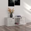 vidaXLTV Cabinet Concrete 88.5x27.5x30.5 cm Engineered Wood