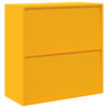 vidaXL Storage Cabinet with Storage Mustard Yellow 90 x 40 x 90 cm