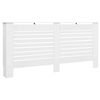 vidaXL Radiator Covers 2 pcs White 172x19x81.5 cm MDF