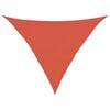 vidaXL Sunshade Sail 160 g/m&sup2; Terracotta 5x5x6 m HDPE