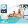 Intex Canopy Island Floating Lounge 199 x 150 cm 58292EU
