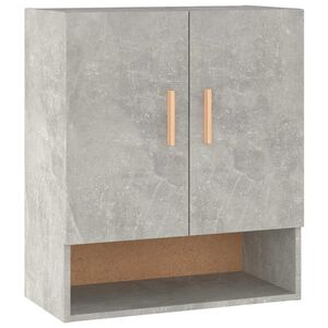 vidaXL Wall Cabinet Concrete Grey 60x31x70 cm Engineered Wood