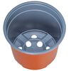 vidaXL Flower Pot 200 pcs Terracotta &Oslash; 10 x 8 cm Plastic